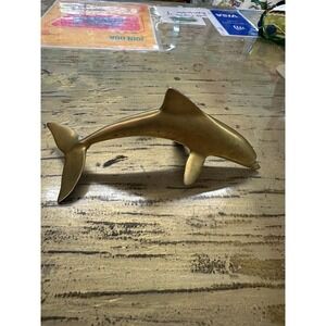 Vintage Brass Dolphin figurine